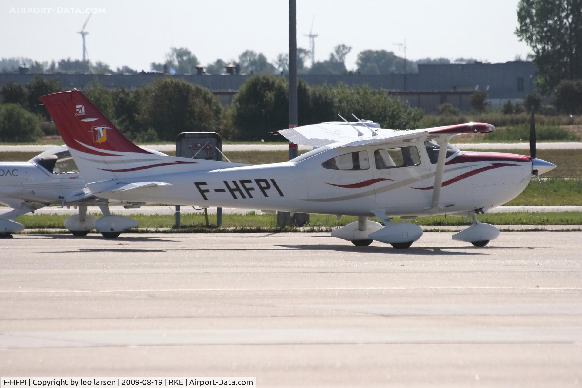 F-HFPI, Reims F182Q C/N 18282022, Roskilde 19.8.2009