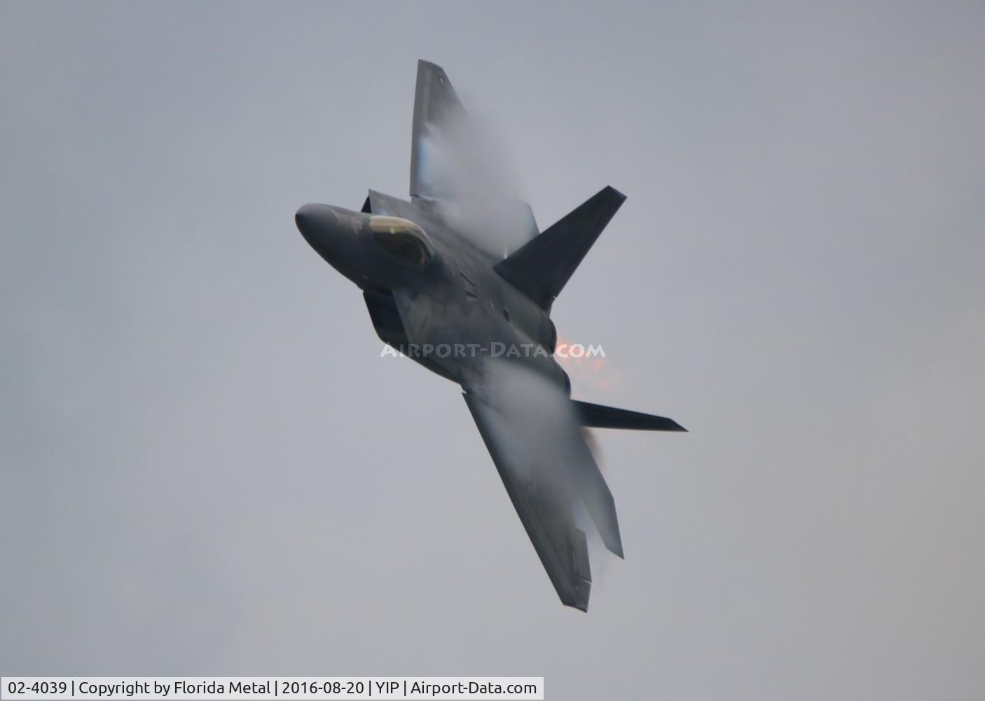 02-4039, 2002 Lockheed Martin F/A-22A Raptor C/N 4039, Raptor