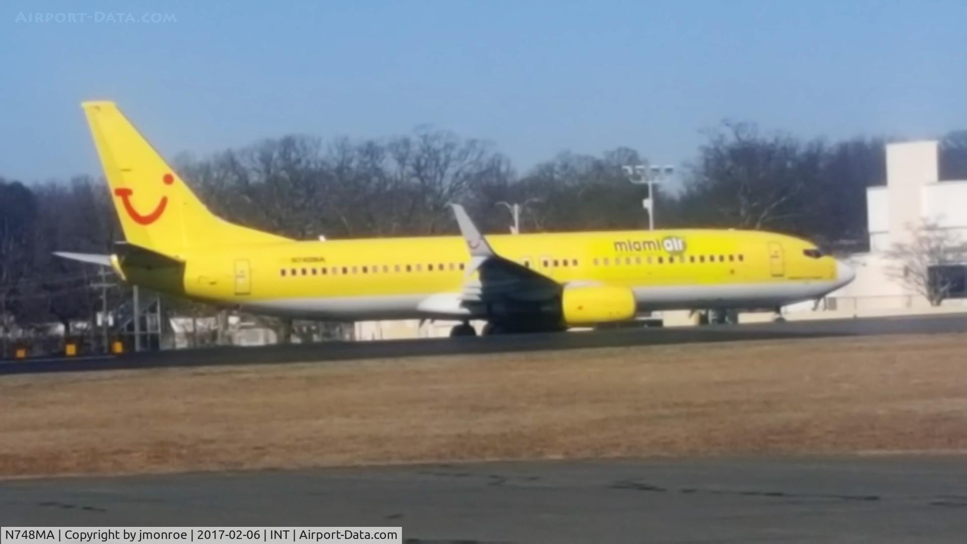 N748MA, 2011 Boeing 737-8K5 C/N 39094, Miami Air