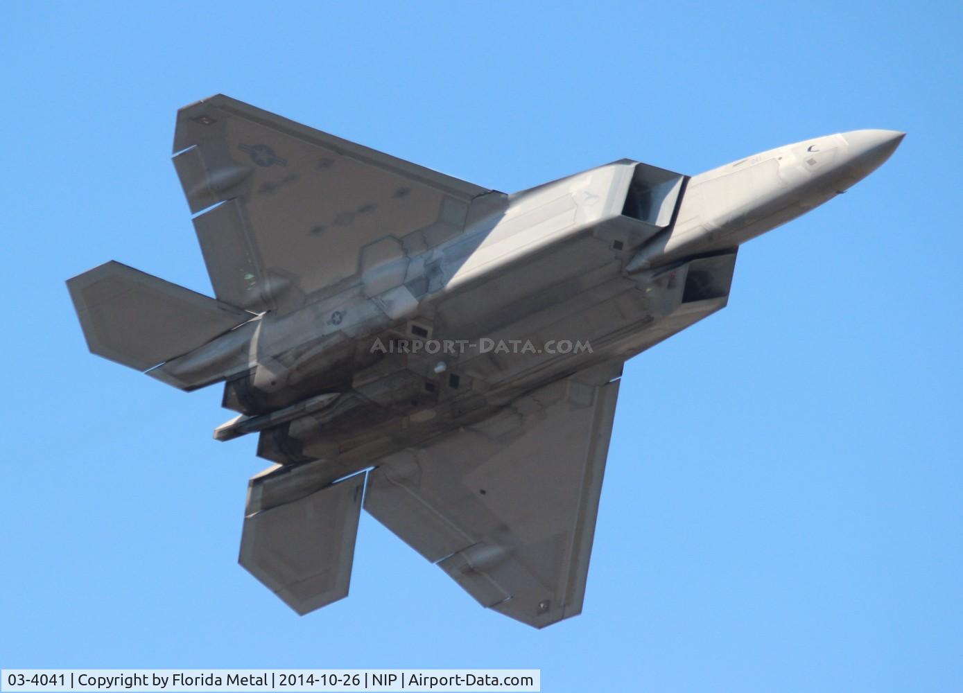 03-4041, 2003 Lockheed Martin F/A-22A Raptor C/N 4041, Raptor