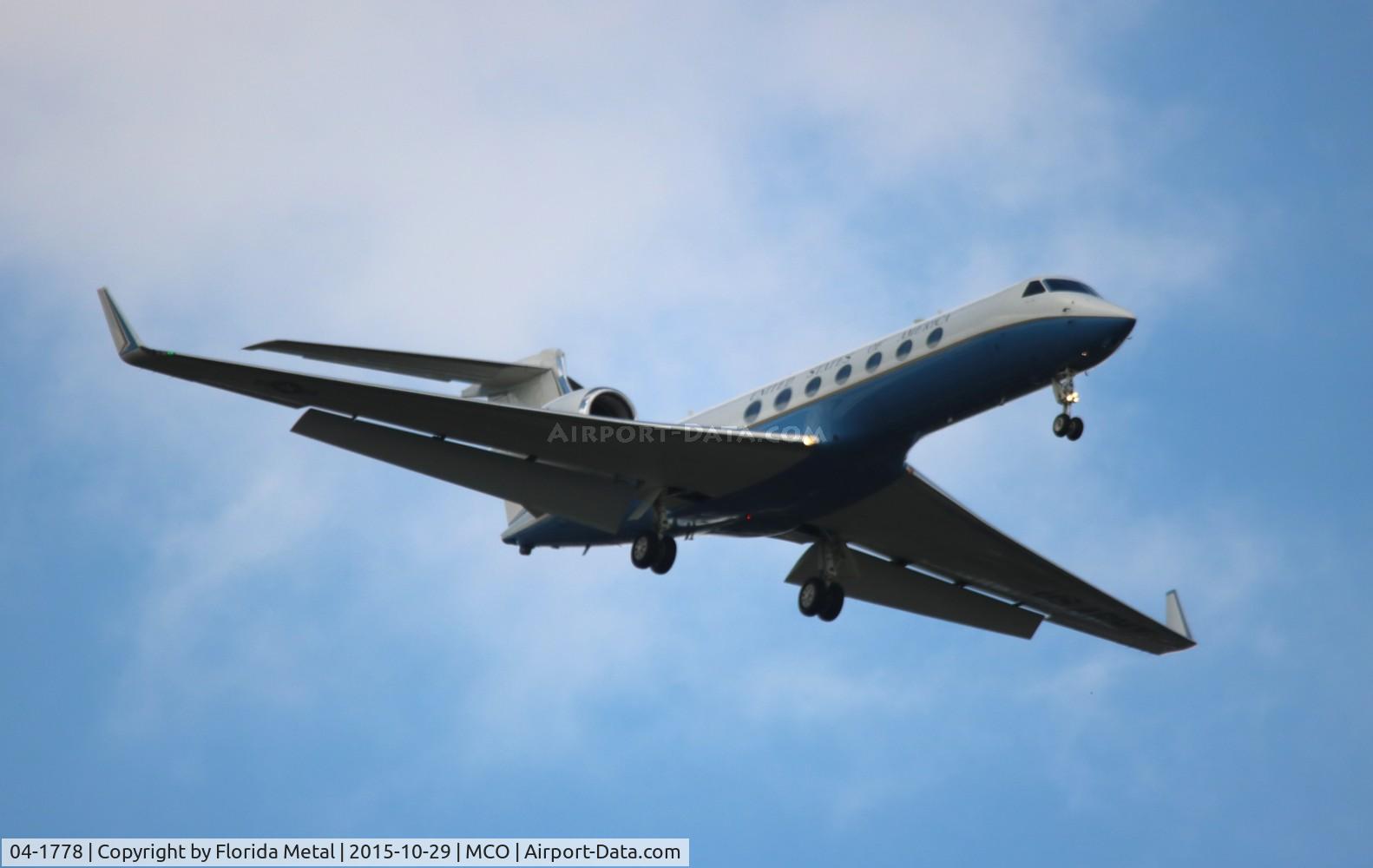 04-1778, 2004 Gulfstream G-V (C-37B) C/N 5034, C-37B