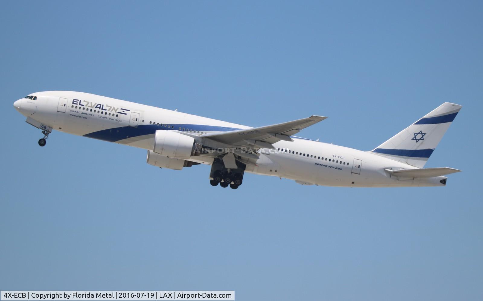 4X-ECB, 2001 Boeing 777-258/ER C/N 30832, El Al Israel