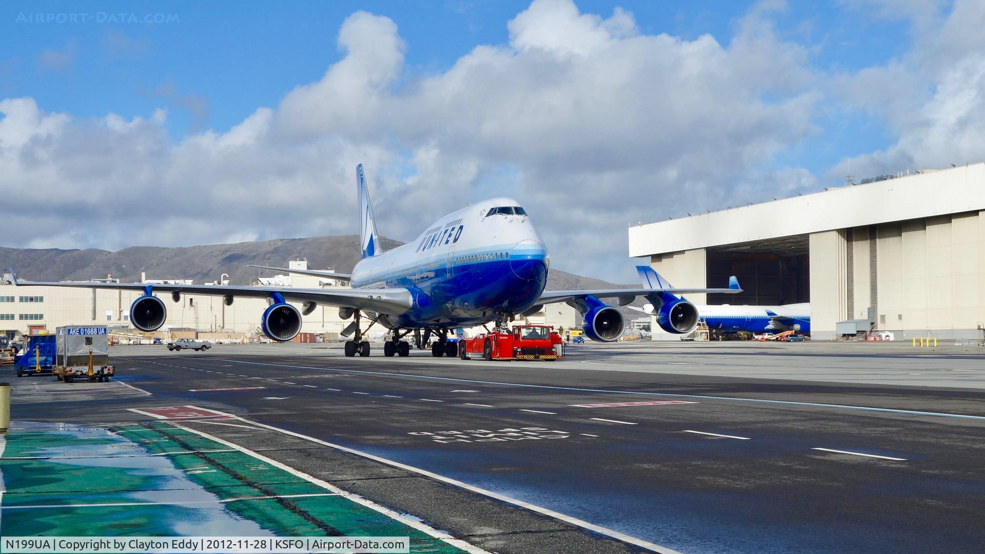N199UA, 1997 Boeing 747-422 C/N 28717, SFO 2012
