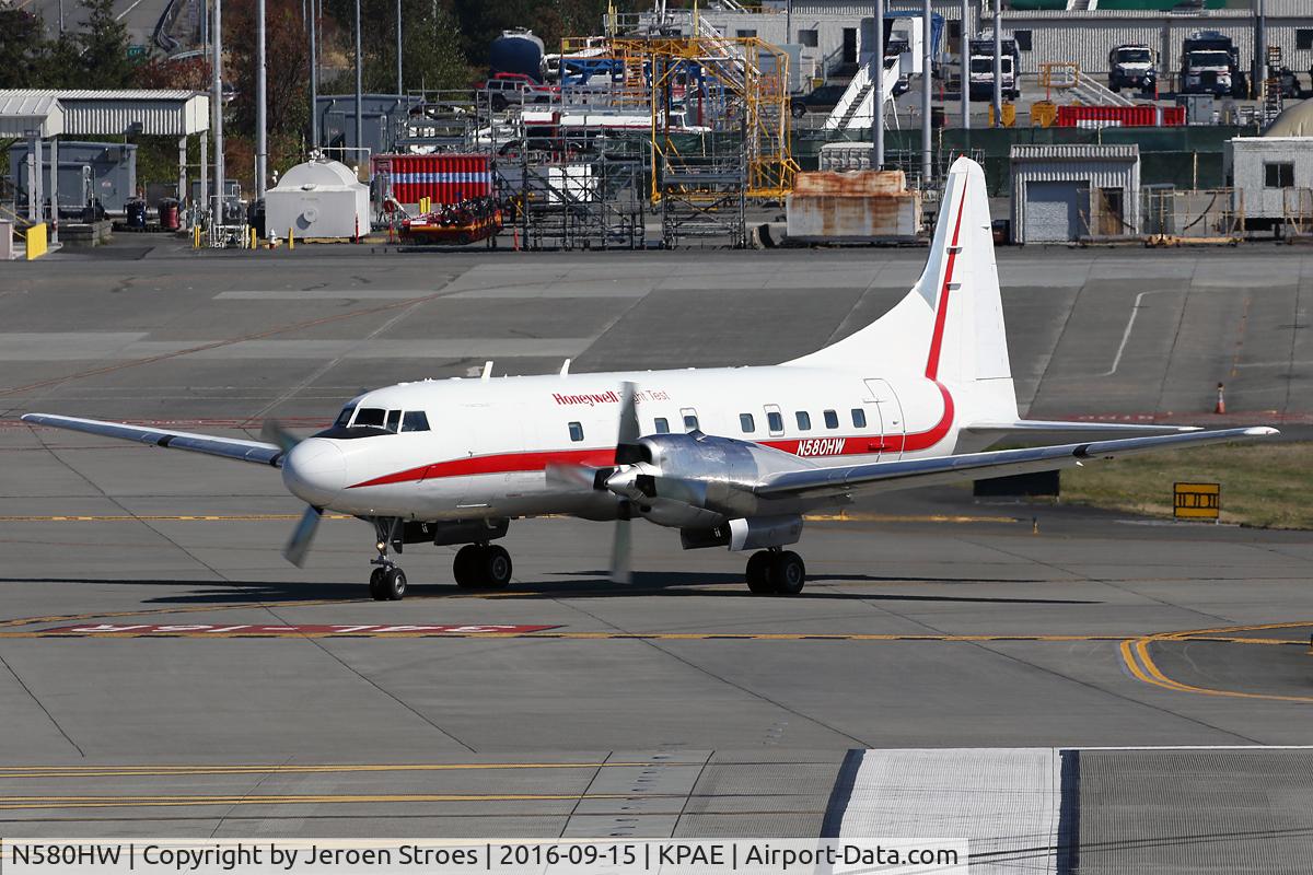 N580HW, 1952 Convair CV-340-31 (CV-580) C/N 2, everett