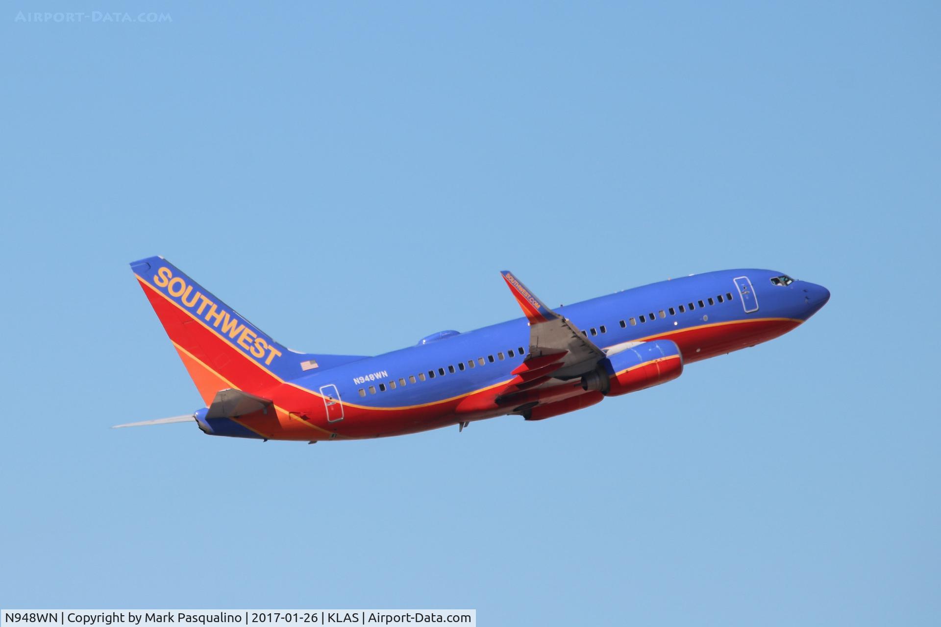 N948WN, 2010 Boeing 737-7H4 C/N 36662, Boeing 737-700