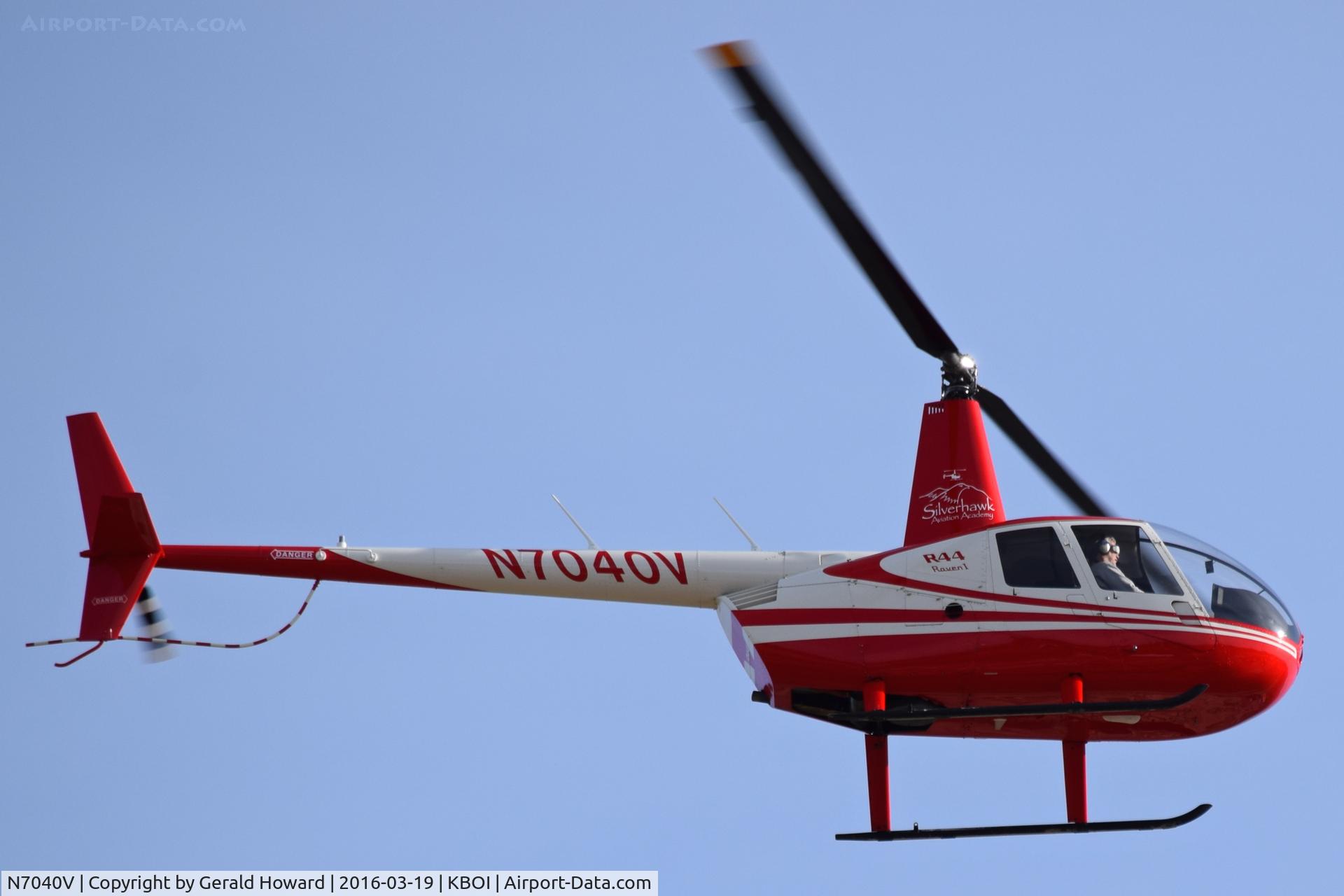 N7040V, 2013 Robinson R44 C/N 2342, Practice Instrument approach.