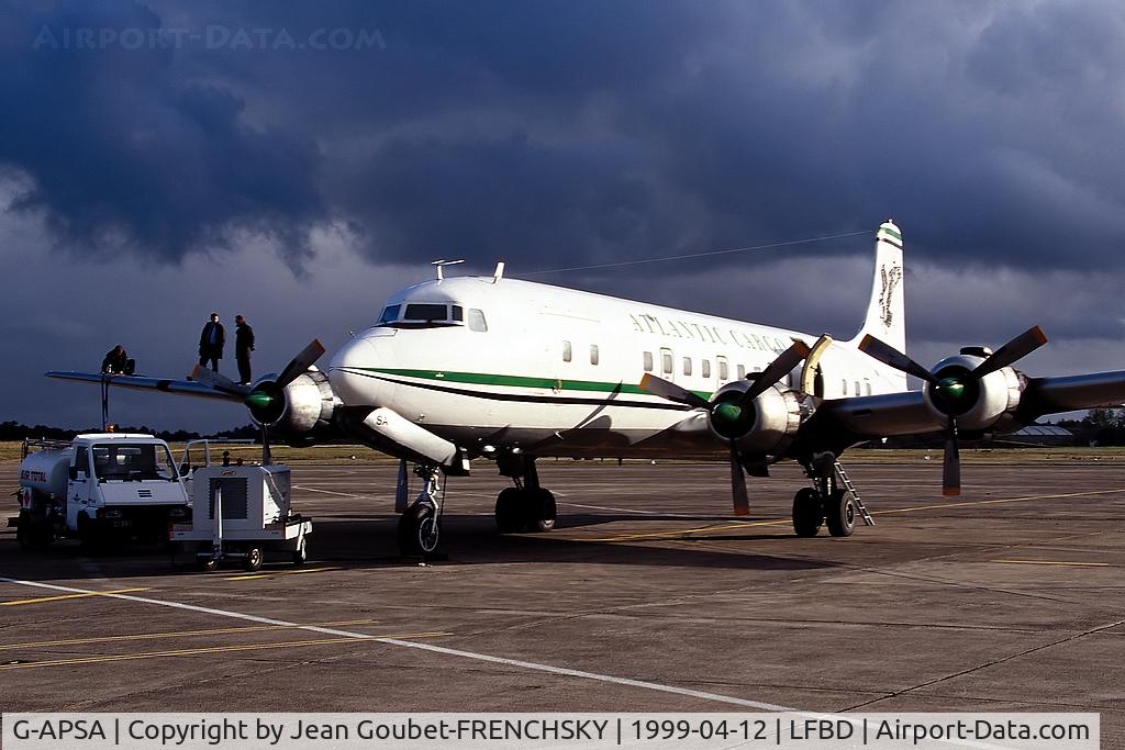 G-APSA, 1958 Douglas DC-6A C/N 45497, Air Atlantique
