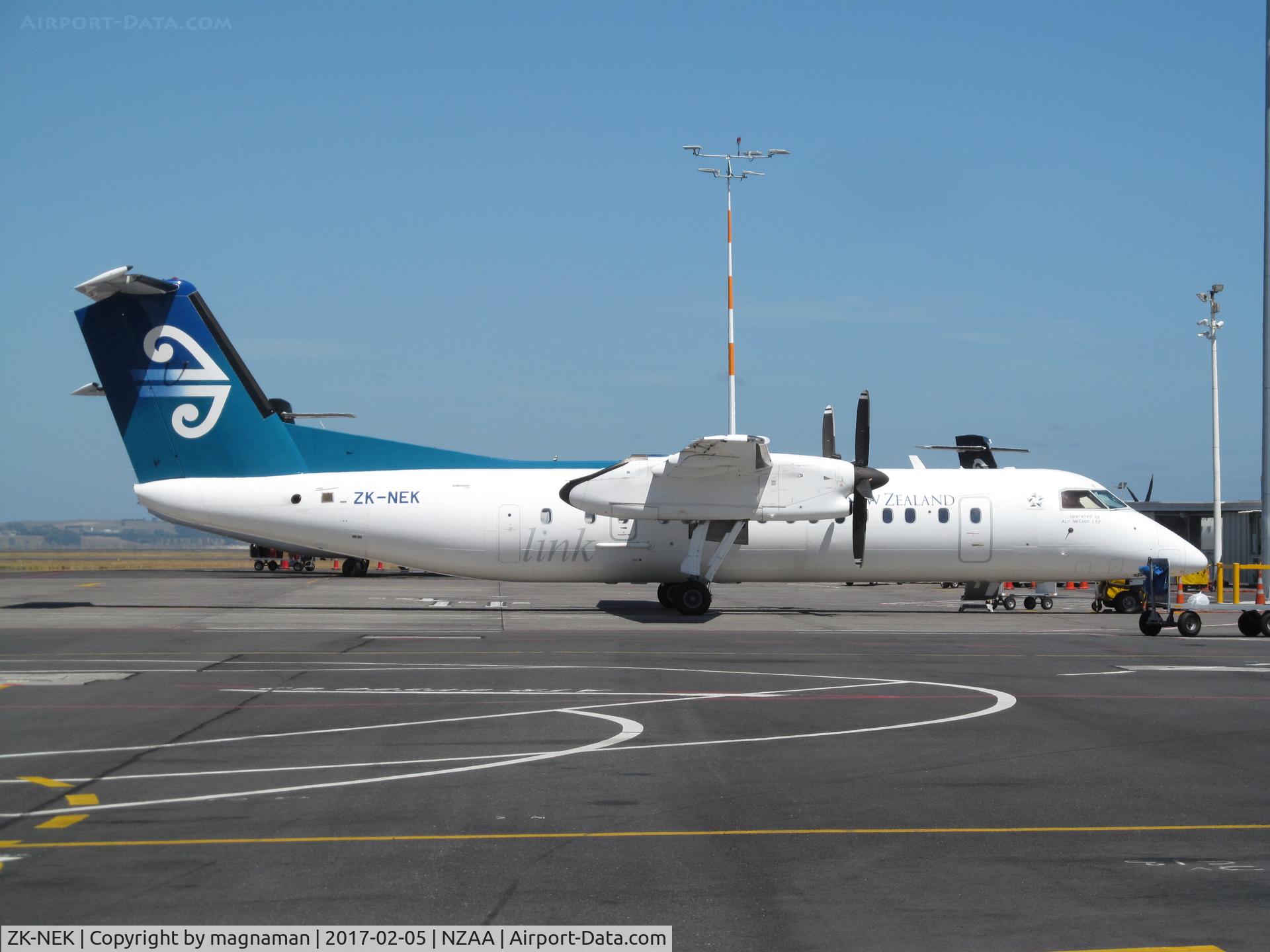 ZK-NEK, 2006 De Havilland Canada DHC-8-311 Dash 8 C/N 629, on stand