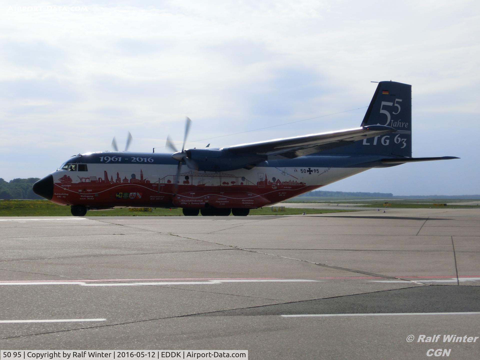 50 95, Transall C-160D C/N D132, Transall C-160D - GAF German Air Force 