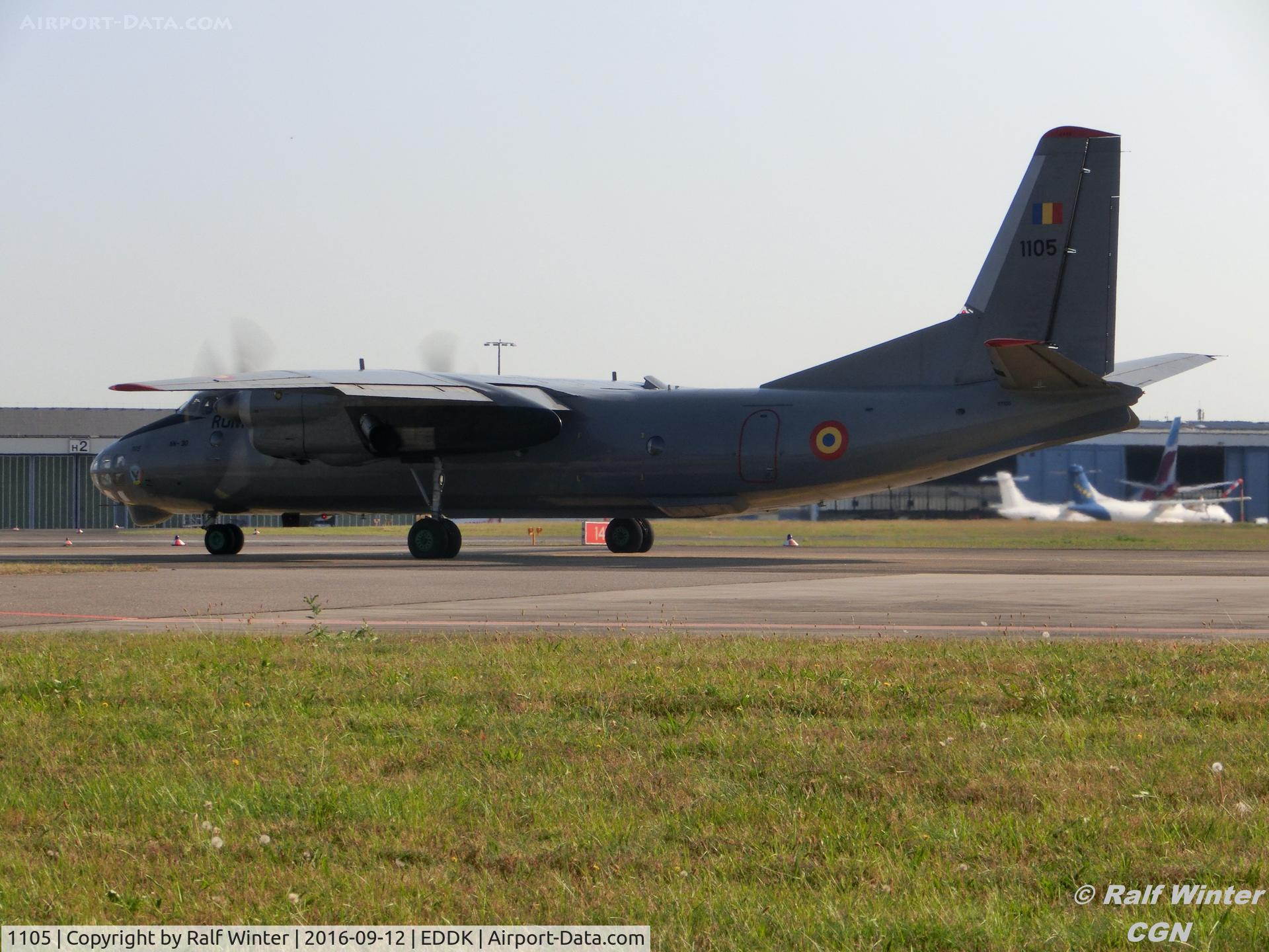 1105, Antonov An-30 C/N 1105, Antonov An-30 - Romania Air Force - 1105 - 12.09.2016 - CGN
