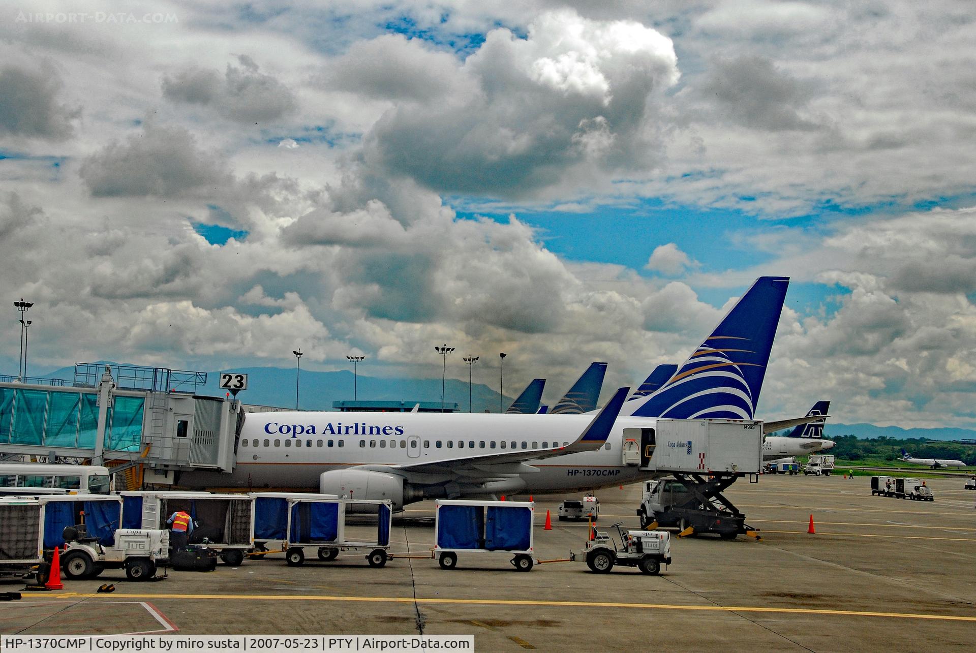HP-1370CMP, 1999 Boeing 737-71Q C/N 29048, Copa Airlines Boeing 737-71Q(WL) Airplane, Panama City Tocumen International Airport