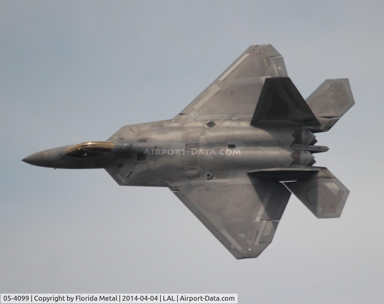 05-4099, 2005 Lockheed Martin F-22A Raptor C/N 645-4099, Raptor