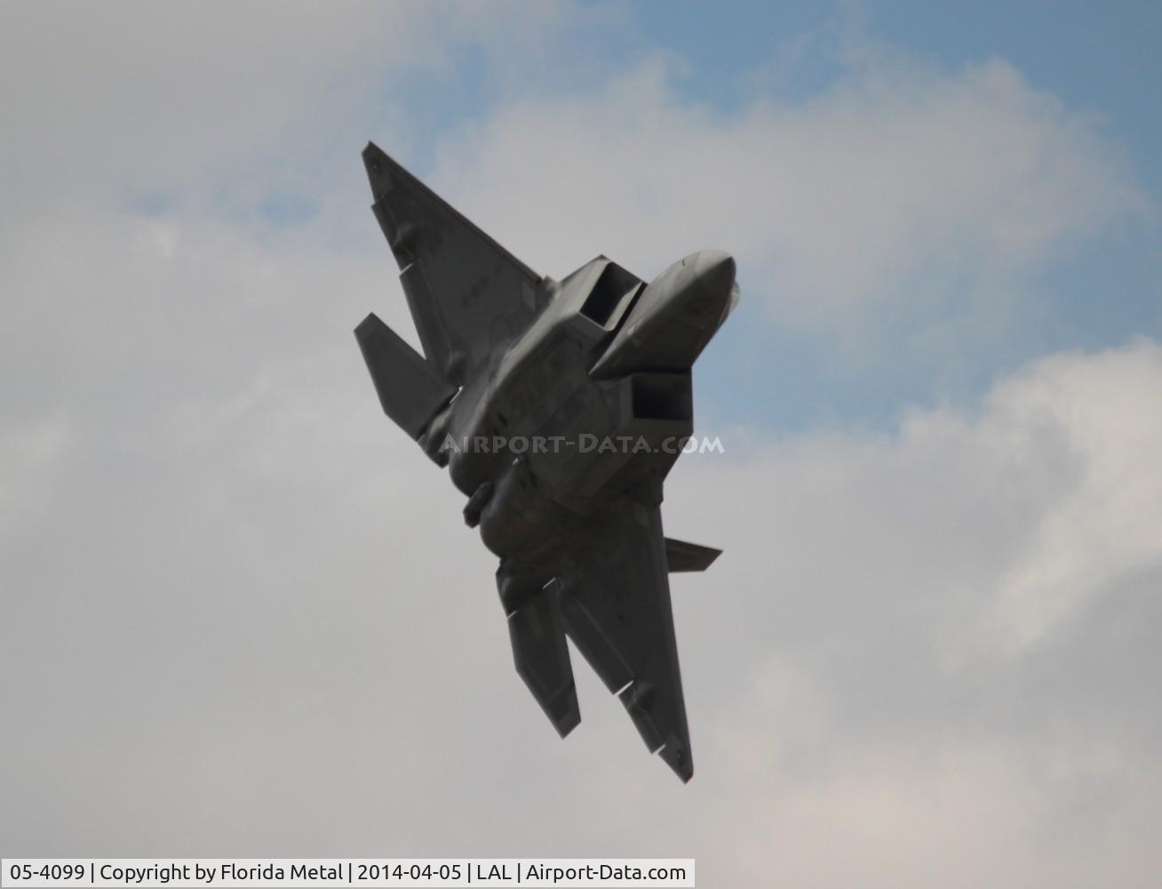 05-4099, 2005 Lockheed Martin F-22A Raptor C/N 645-4099, F-22A