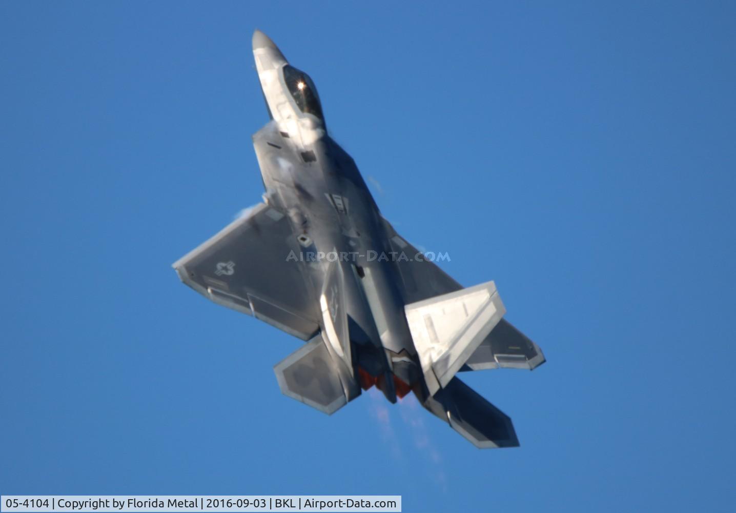 05-4104, 2005 Lockheed Martin F-22A Raptor C/N 4104, F-22A