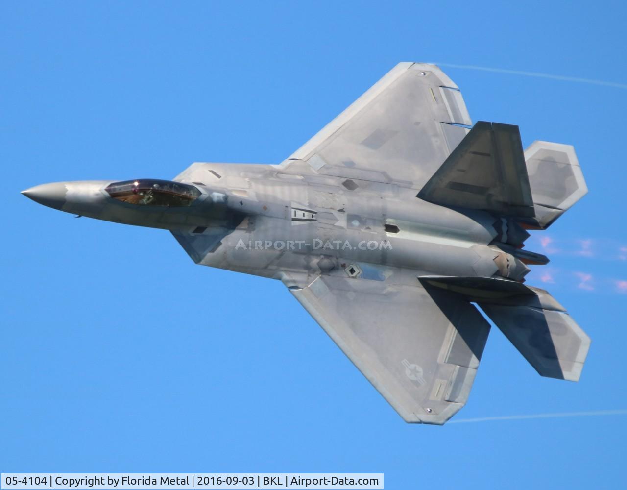 05-4104, 2005 Lockheed Martin F-22A Raptor C/N 4104, Raptor
