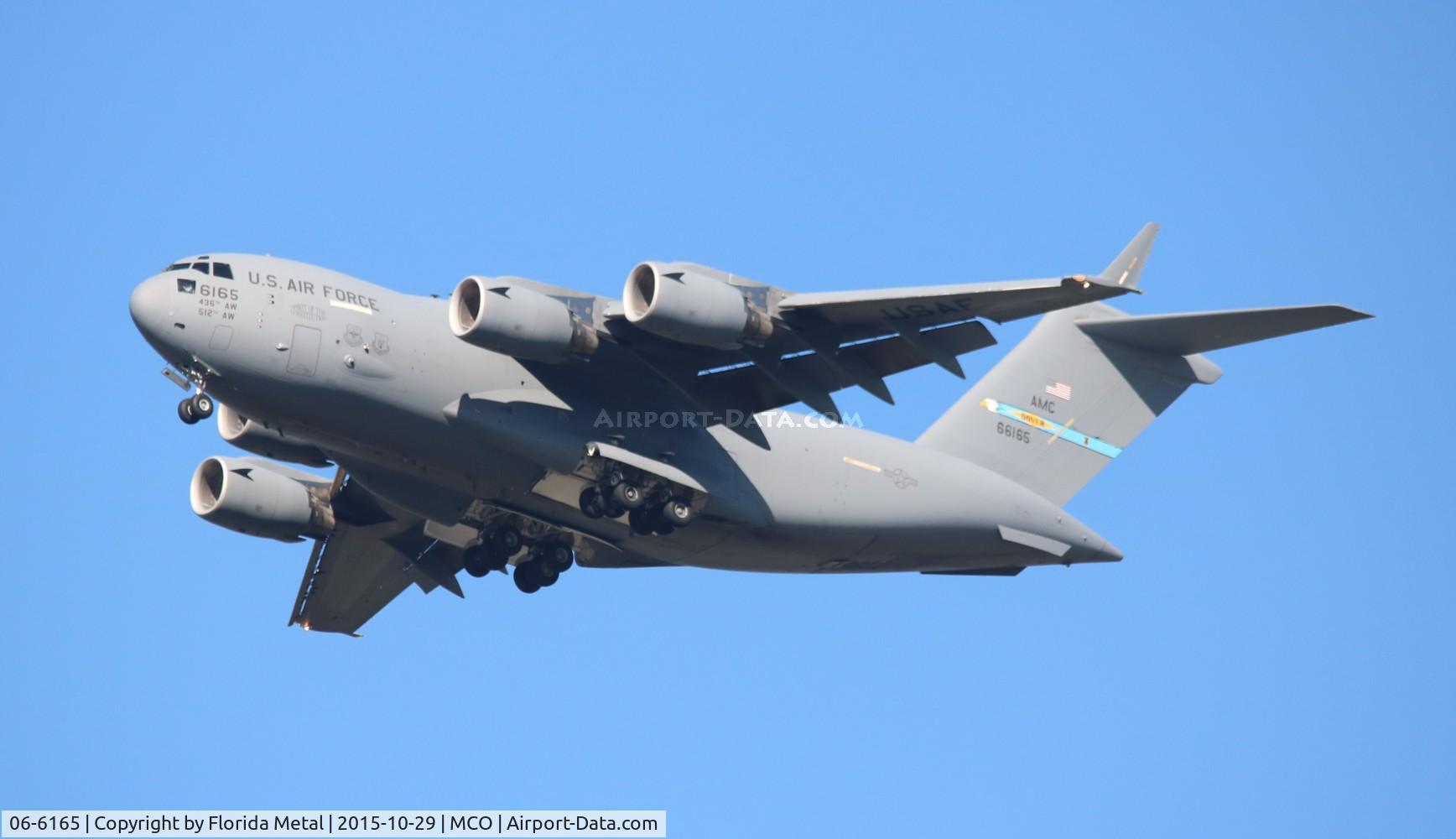 06-6165, 2006 Boeing C-17A Globemaster III C/N F-174/P-165, C-17A