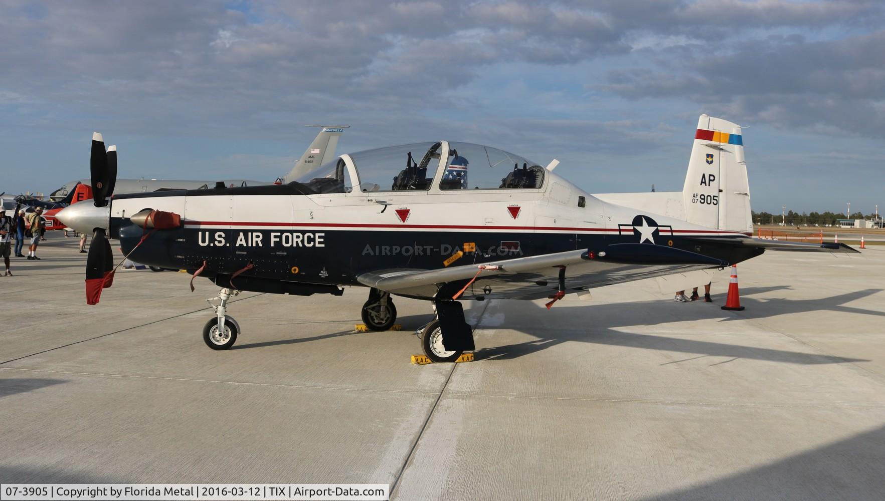07-3905, 2007 Raytheon T-6A Texan II C/N PT464, Texan II