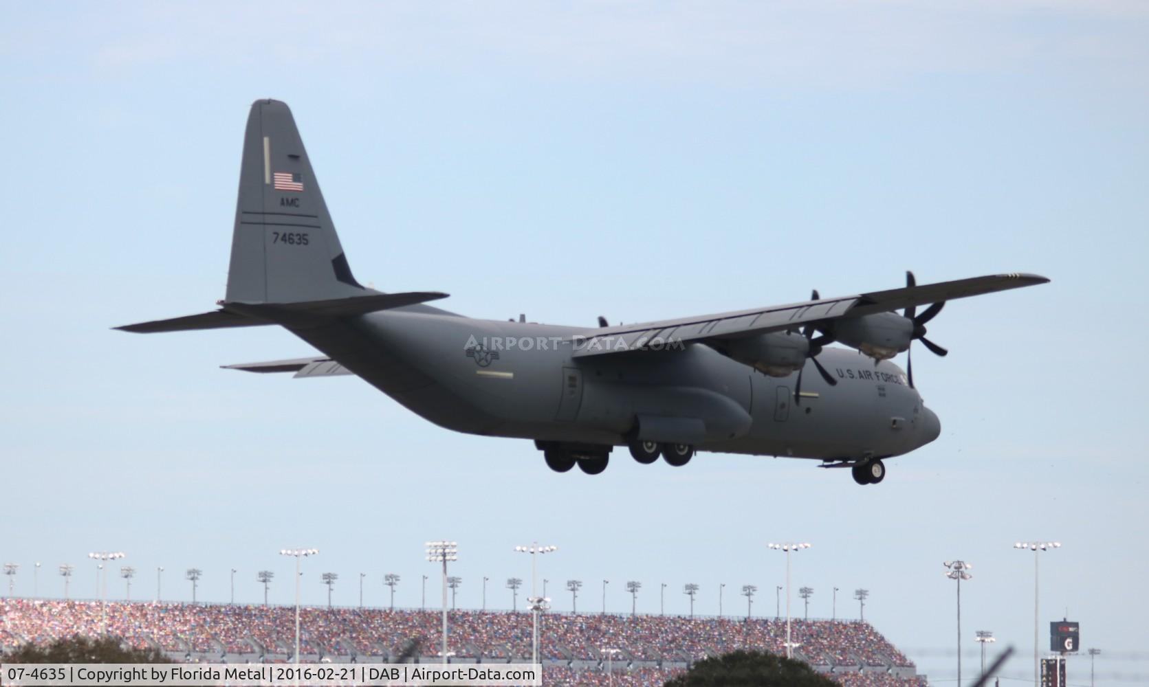 07-4635, 2007 Lockheed Martin C-130J-30 Super Hercules C/N 382-5595, Super Herc