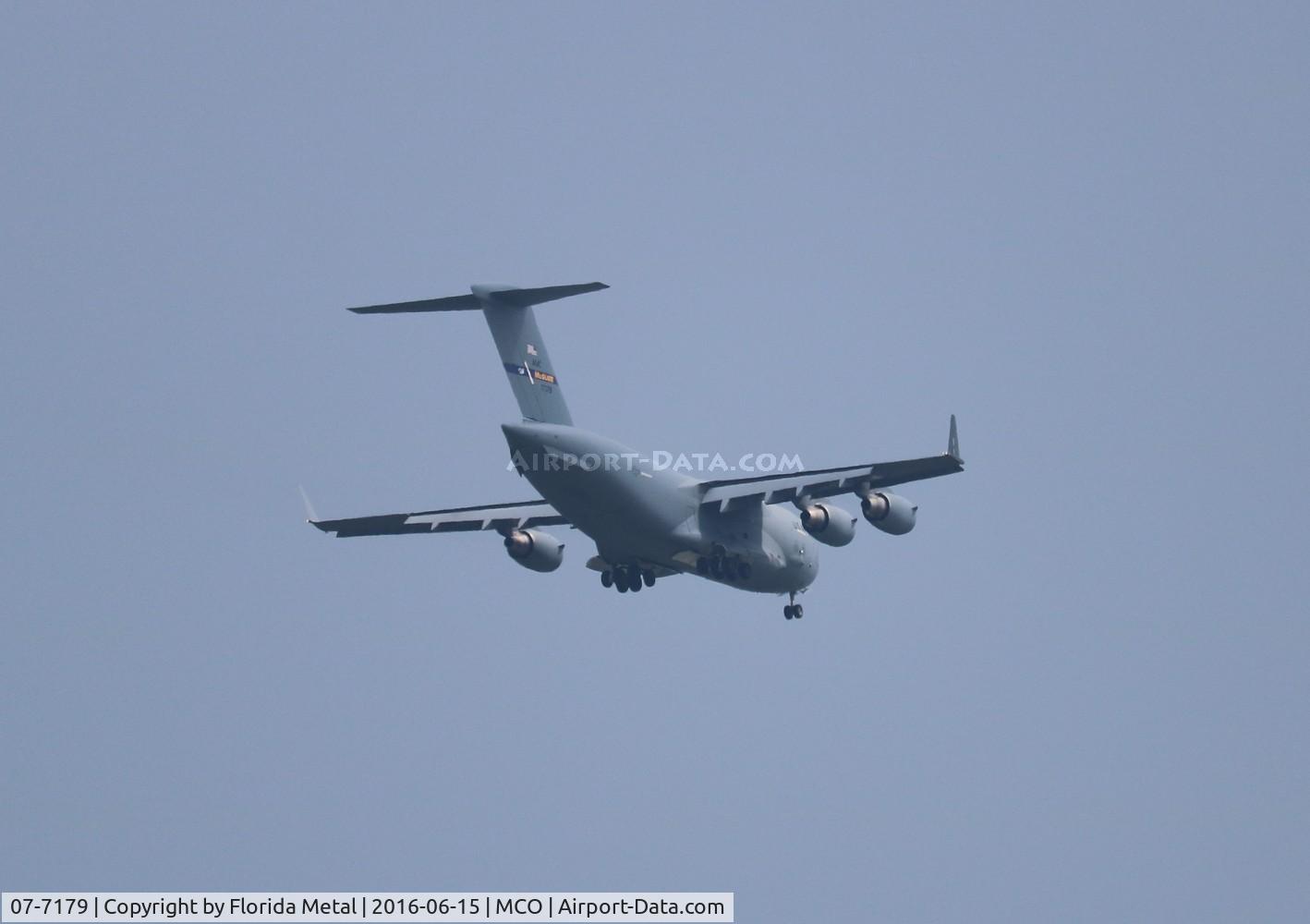 07-7179, 2007 Boeing C-17A Globemaster III C/N P-179, C-17A