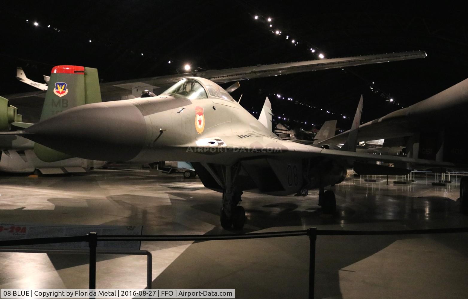 08 BLUE, Mikoyan-Gurevich MiG-29A C/N 2960516761, Mig-29A