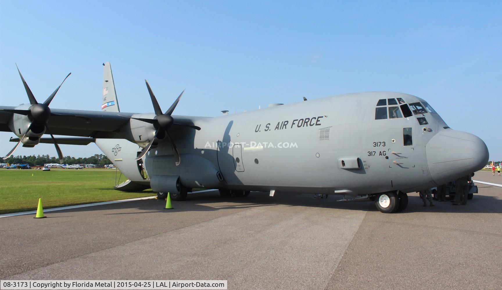 08-3173, 2009 Lockheed Martin C-130J-30 Super Hercules C/N 382-5643, Super Herc