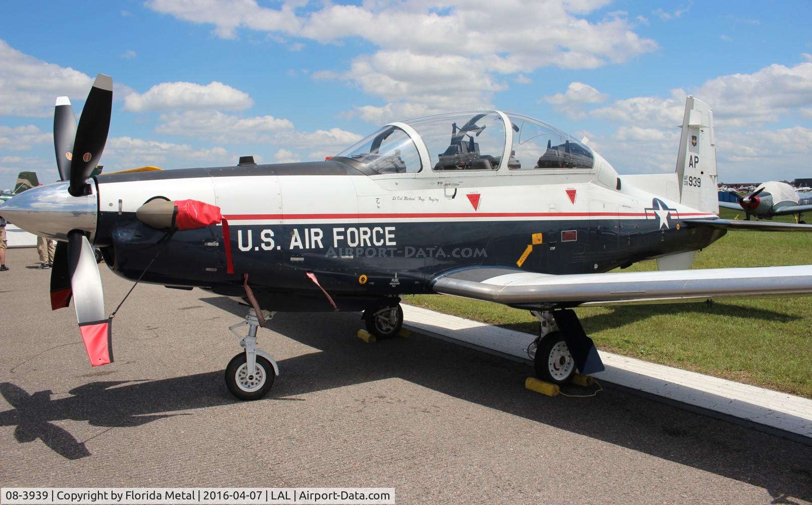 08-3939, 2010 Raytheon T-6A Texan II C/N PT-498, Texan II
