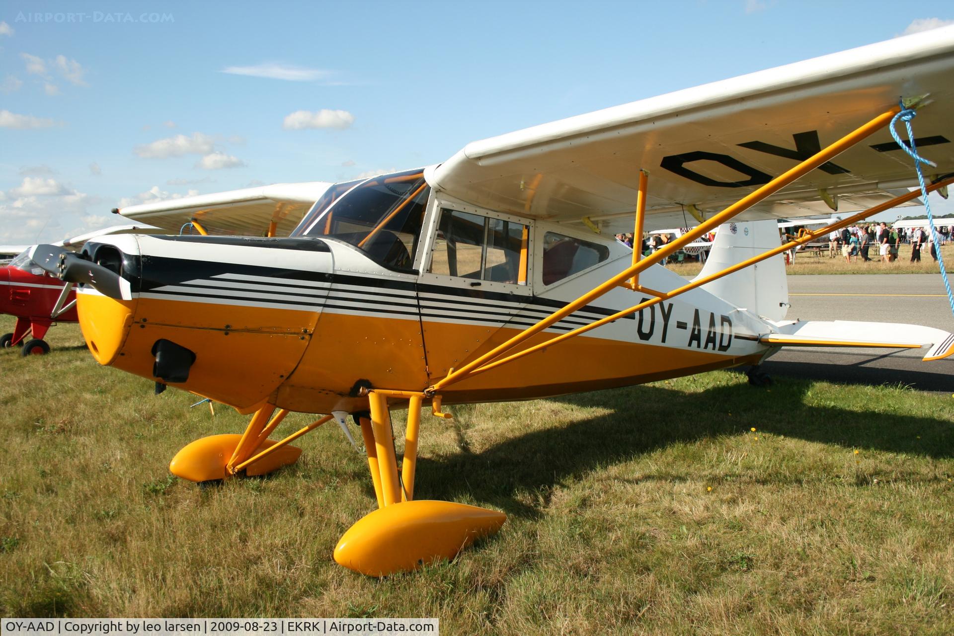 OY-AAD, 1947 SAI KZ VII Laerke C/N 157, Roskilde Air Show 23.8.2009