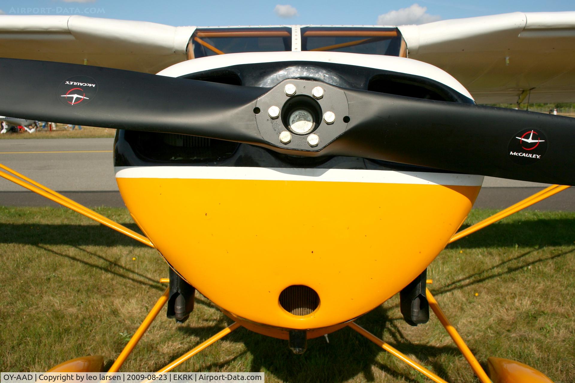 OY-AAD, 1947 SAI KZ VII Laerke C/N 157, Roskilde Air Show 23.8.2009