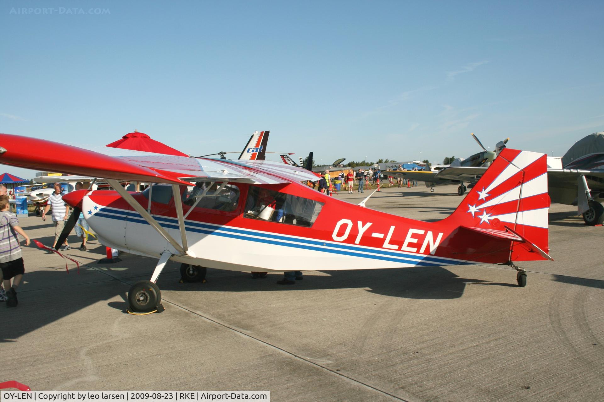 OY-LEN, 1977 Bellanca 8KCAB Decathlon C/N 346-77, Roskilde Air Show 23.8.2009