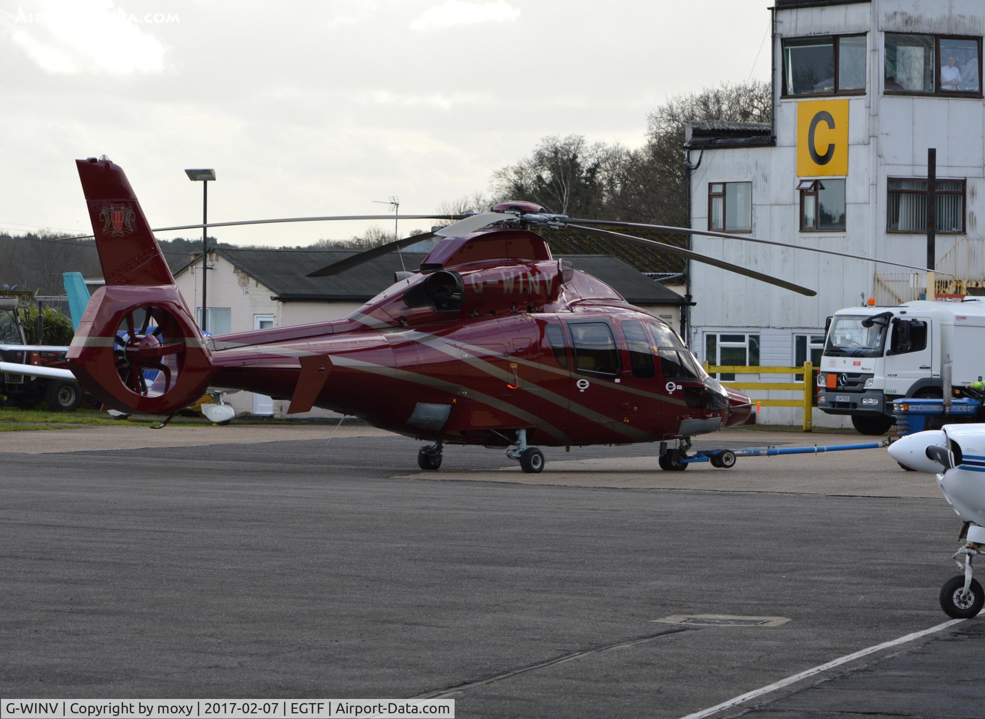G-WINV, 2006 Eurocopter EC-155B-1 C/N 6748, Eurocopter EC-155B-1 at Fairoaks.