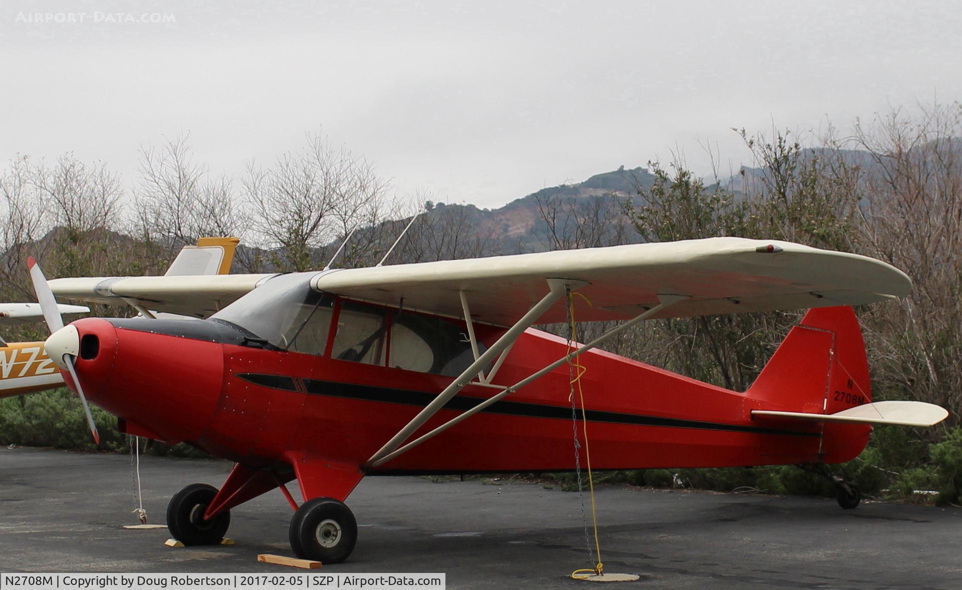 N2708M, 1946 Piper PA-12 Super Cruiser C/N 12-1211, 1946 Piper PA-12 SUPER CRUiSER, Lycoming O-235 108 Hp, three place