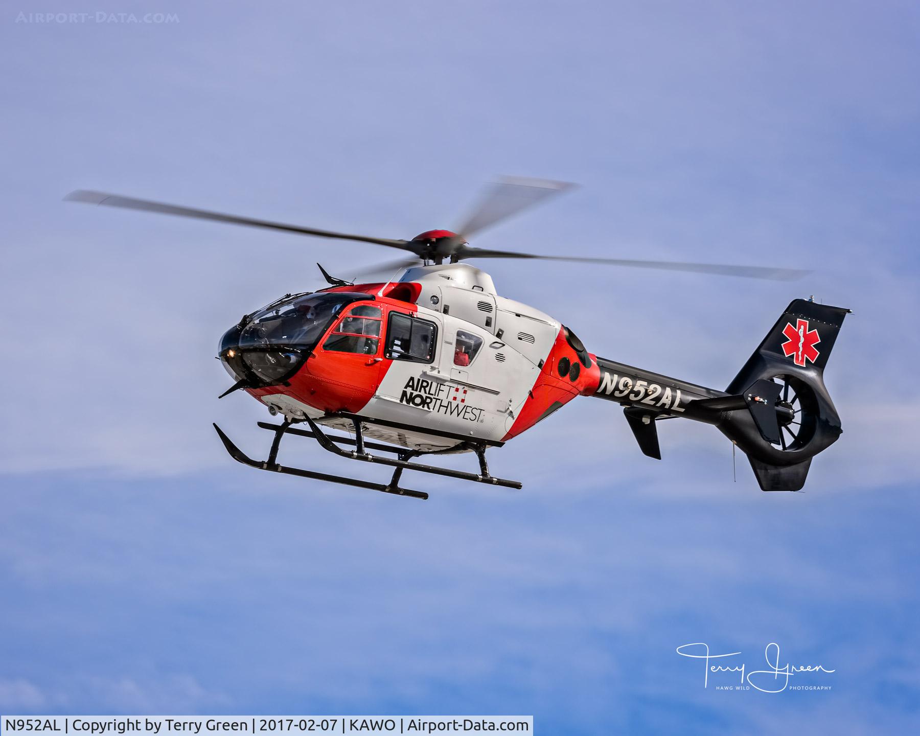 N952AL, 2007 Eurocopter EC-135T-2+ C/N 0627, KAWO