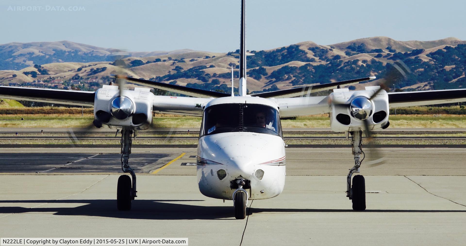N222LE, 1965 Aero Commander 500-B C/N 1525-187, Livermore Airport 2015
