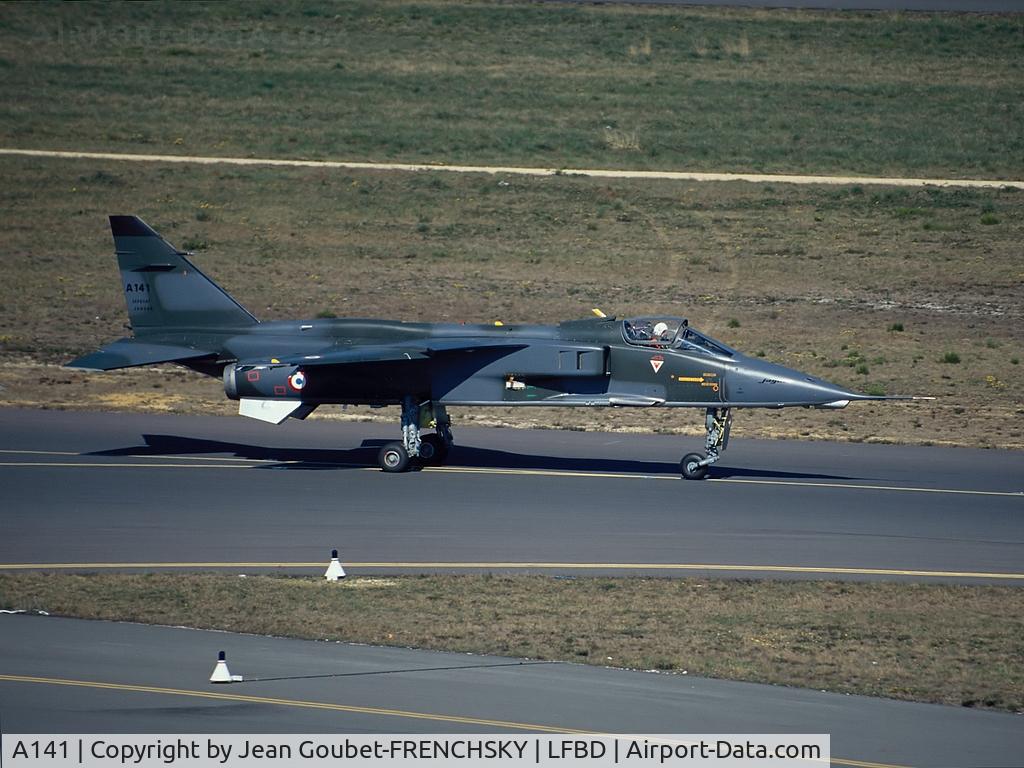 A141, Sepecat Jaguar A C/N A141, EC 4/11 Jura (Bordeaux 1987-1991) 11-YO