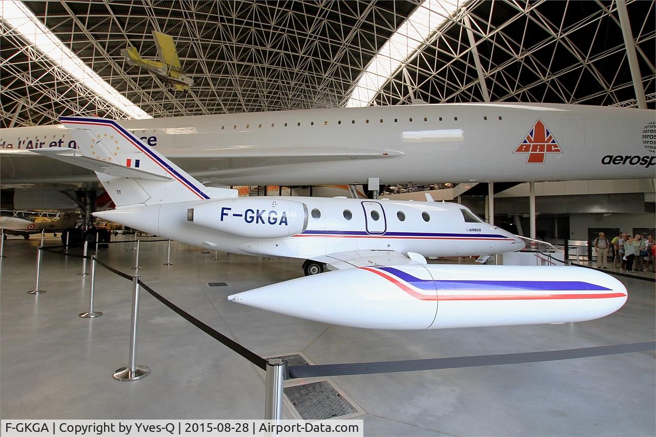 F-GKGA, Aerospatiale SN-601 Corvette C/N 11, Aérospatiale SN-601 Corvette, preserved at Aeroscopia museum, Toulouse-Blagnac