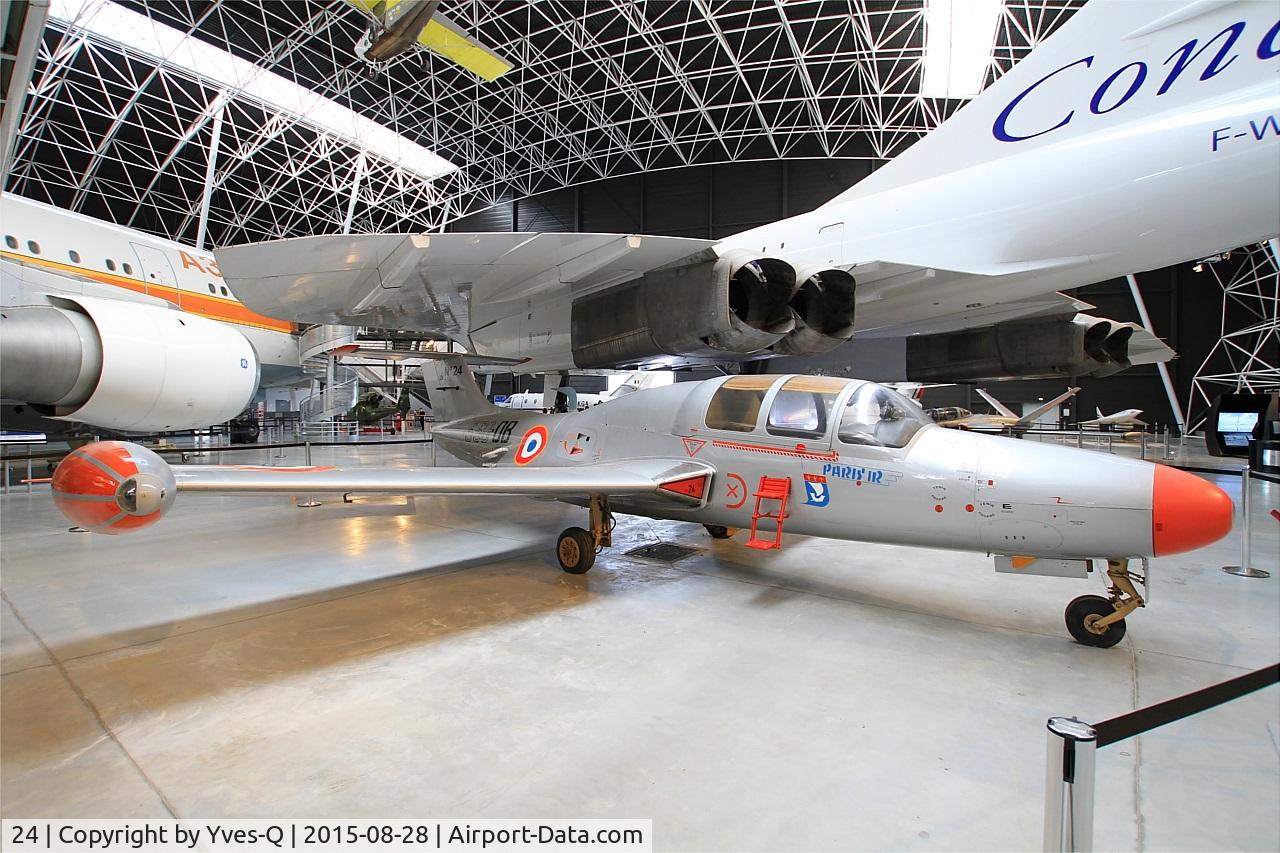 24, 1958 Morane-Saulnier MS-760 Paris IR C/N 24, Morane-Saulnier MS.760 Paris 1R, Ailes Anciennes Collection, Preserved at Aeroscopia Museum, Toulouse-Blagnac