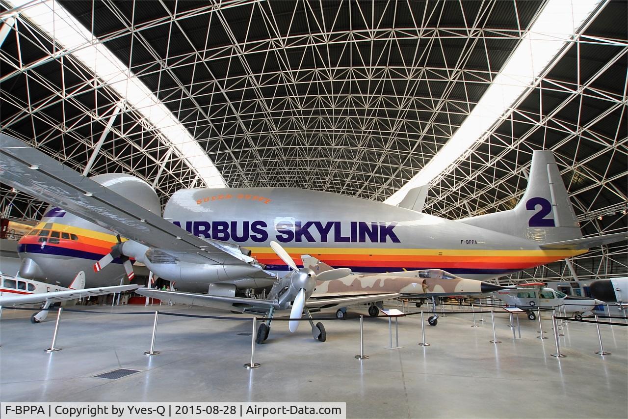 F-BPPA, 1969 Aero Spacelines 377SGT Super Guppy Turbine C/N 0002, Aero-spacelines SUPER GUPPY 377 SGT-201, Preserved at Aeroscopia Museum, Toulouse-Blagnac