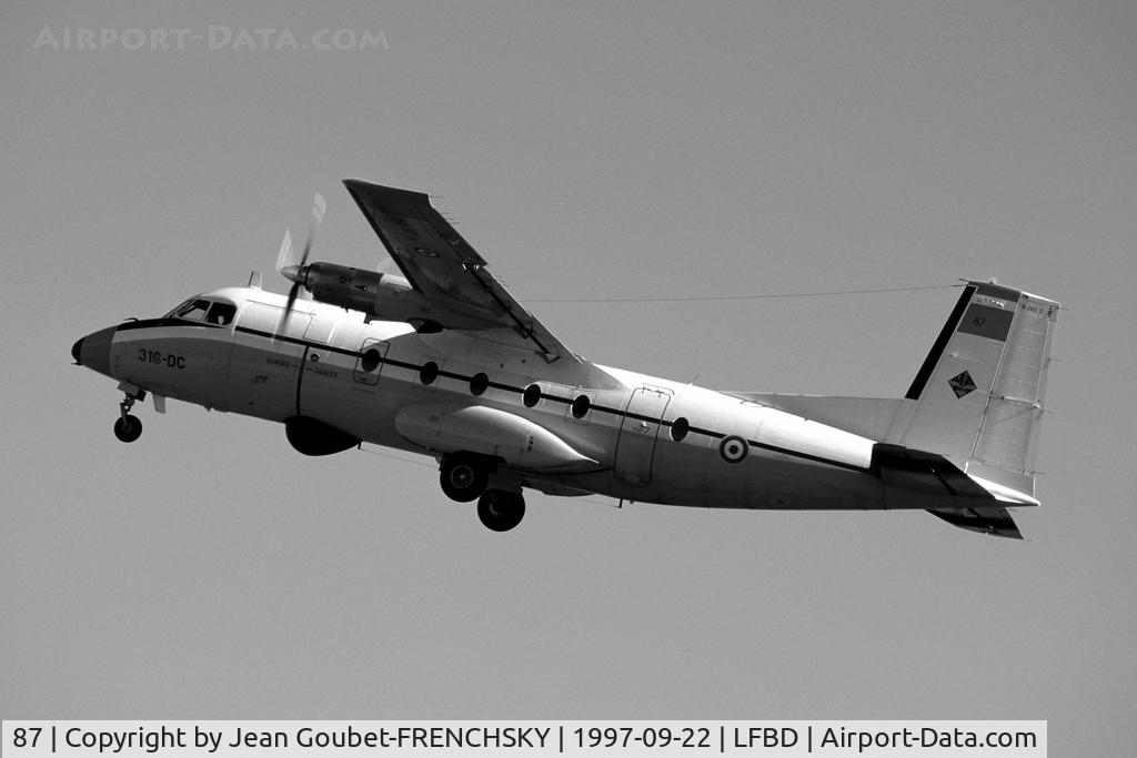 87, Aerospatiale N-262D-51 Fregate C/N 87, French Air Force 
