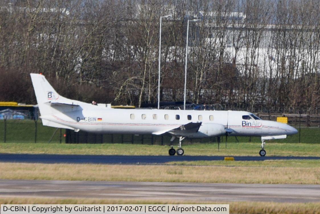 D-CBIN, Swearingen SA-227AT Merlin IVC C/N AT-440B, At Manchester
