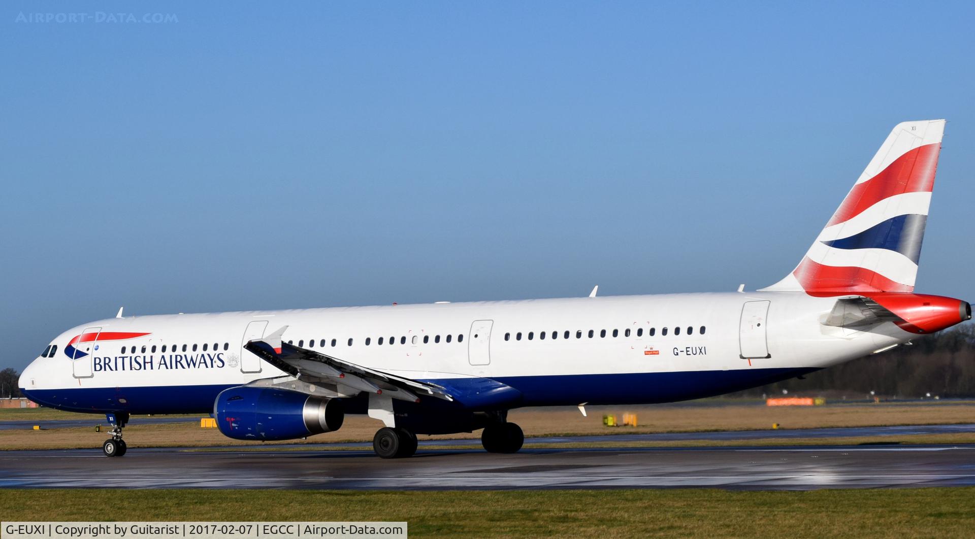 G-EUXI, 2005 Airbus A321-231 C/N 2536, At Manchester