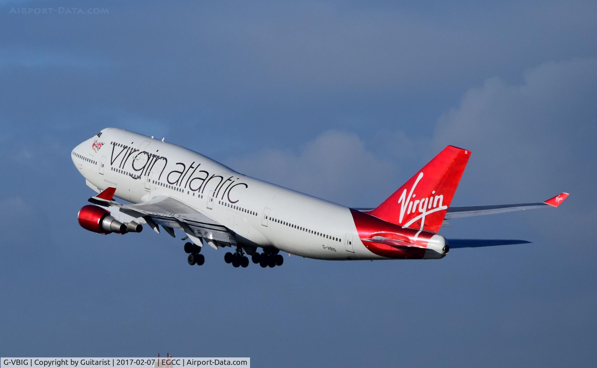 G-VBIG, 1996 Boeing 747-4Q8 C/N 26255, At Manchester