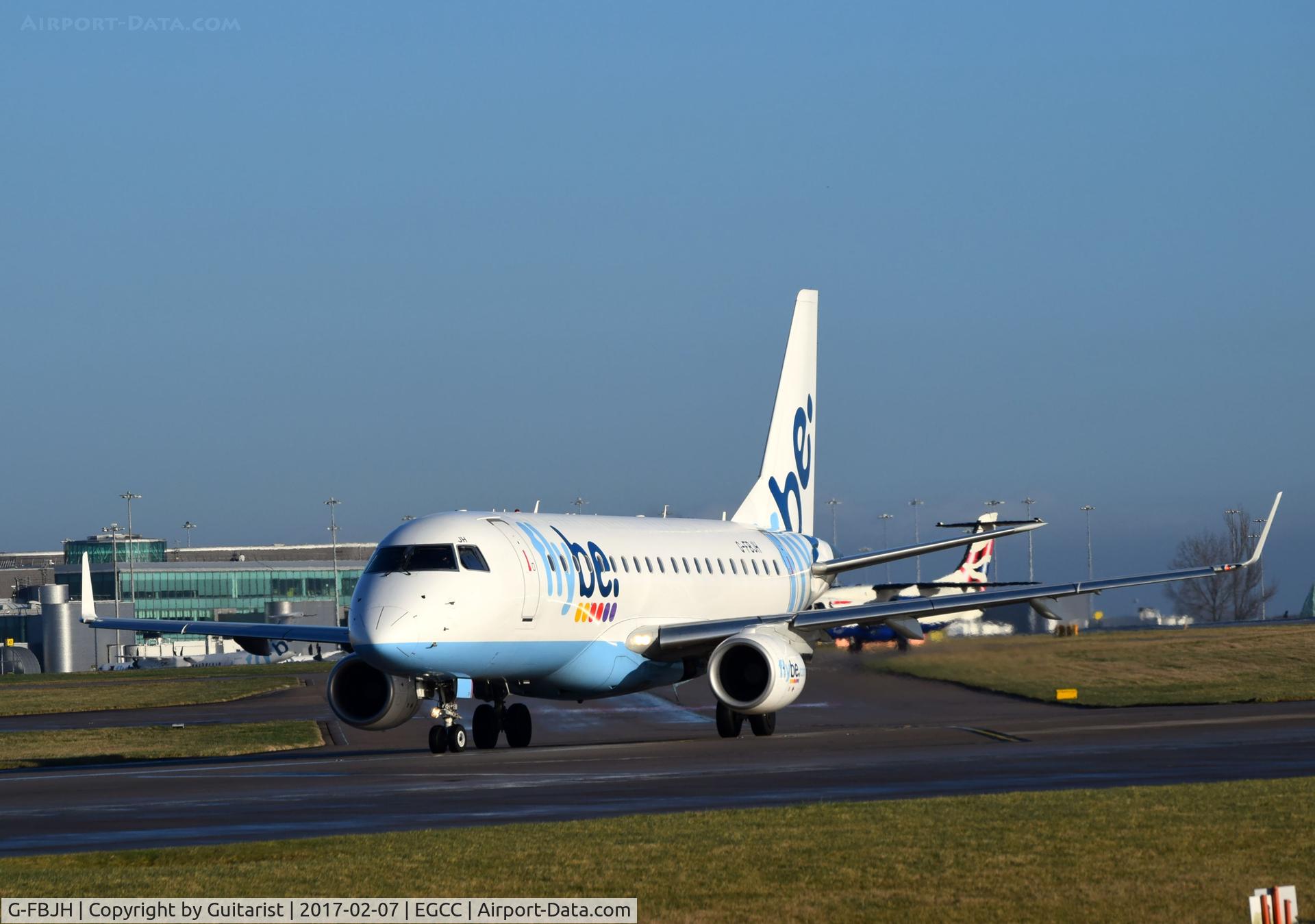 G-FBJH, 2012 Embraer 175STD (ERJ-170-200) C/N 17000351, At Manchester