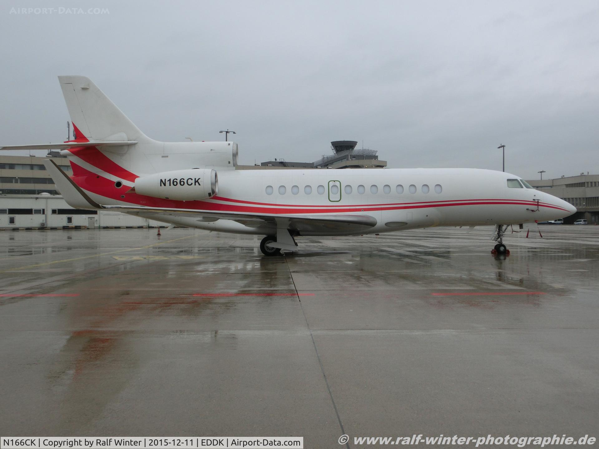 N166CK, 2012 Dassault Falcon 7X C/N 177, Dassault Falcon 7X - Wells Fargo Bank Northwest - N166CK - 11.12.2015 - CGN