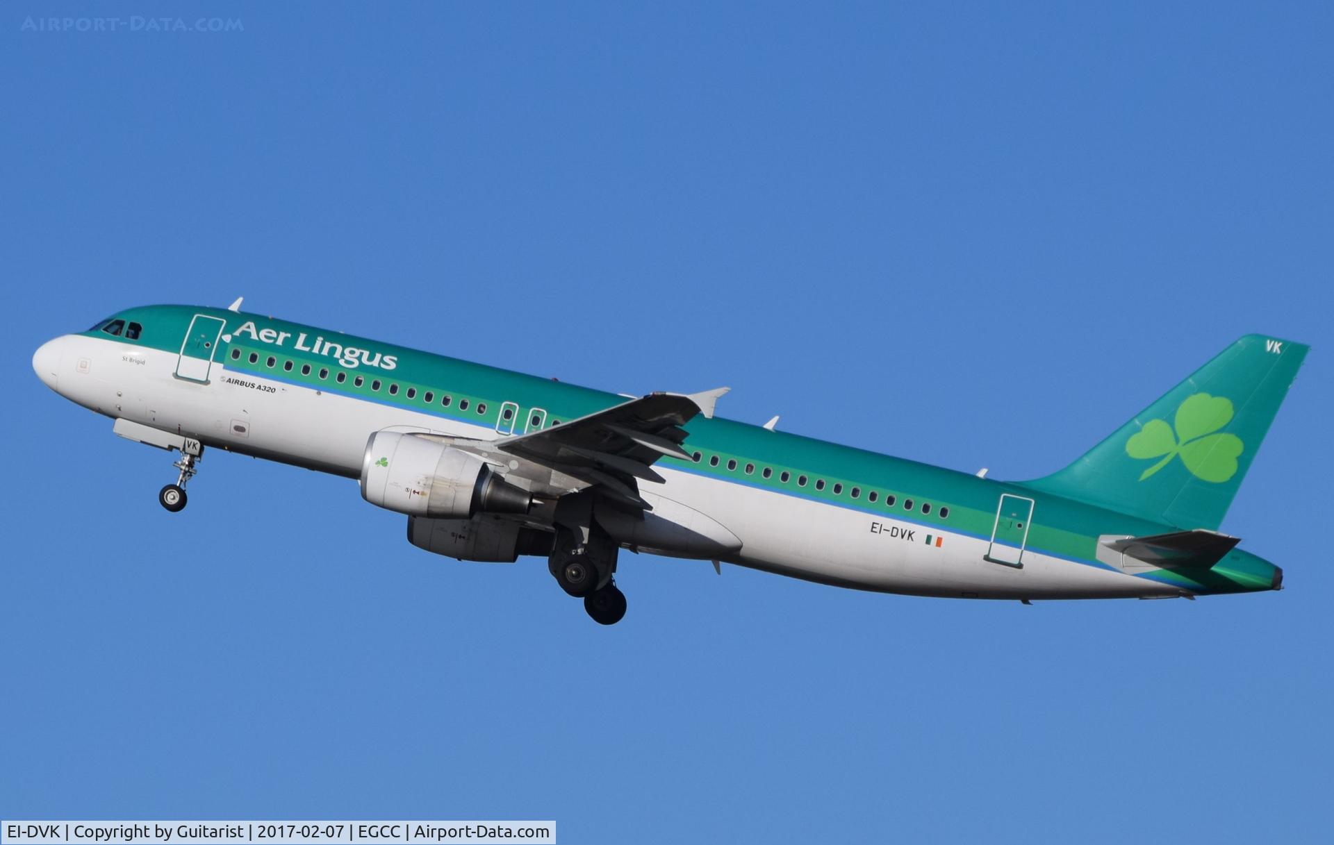 EI-DVK, 2011 Airbus A320-214 C/N 4572, At Manchester