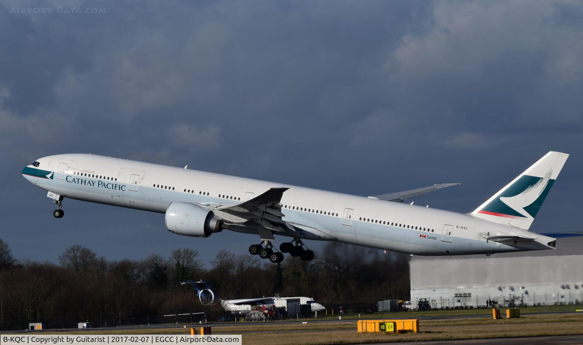 B-KQC, 2012 Boeing 777-367/ER C/N 39236, At Manchester