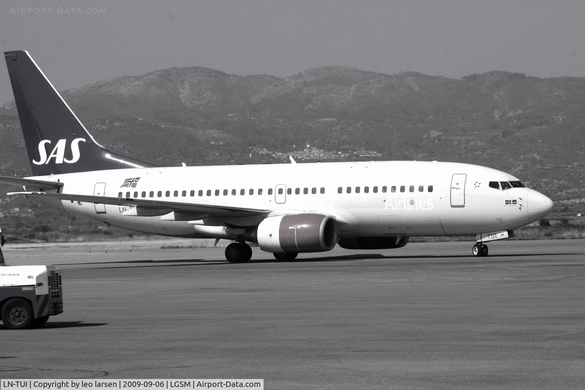 LN-TUI, 2000 Boeing 737-705 C/N 29094, Samos 6.9.2009