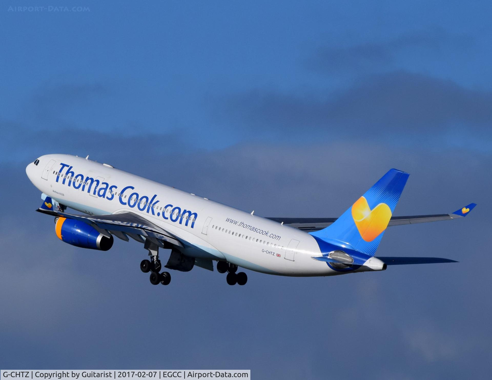 G-CHTZ, 2001 Airbus A330-243 C/N 398, At Manchester