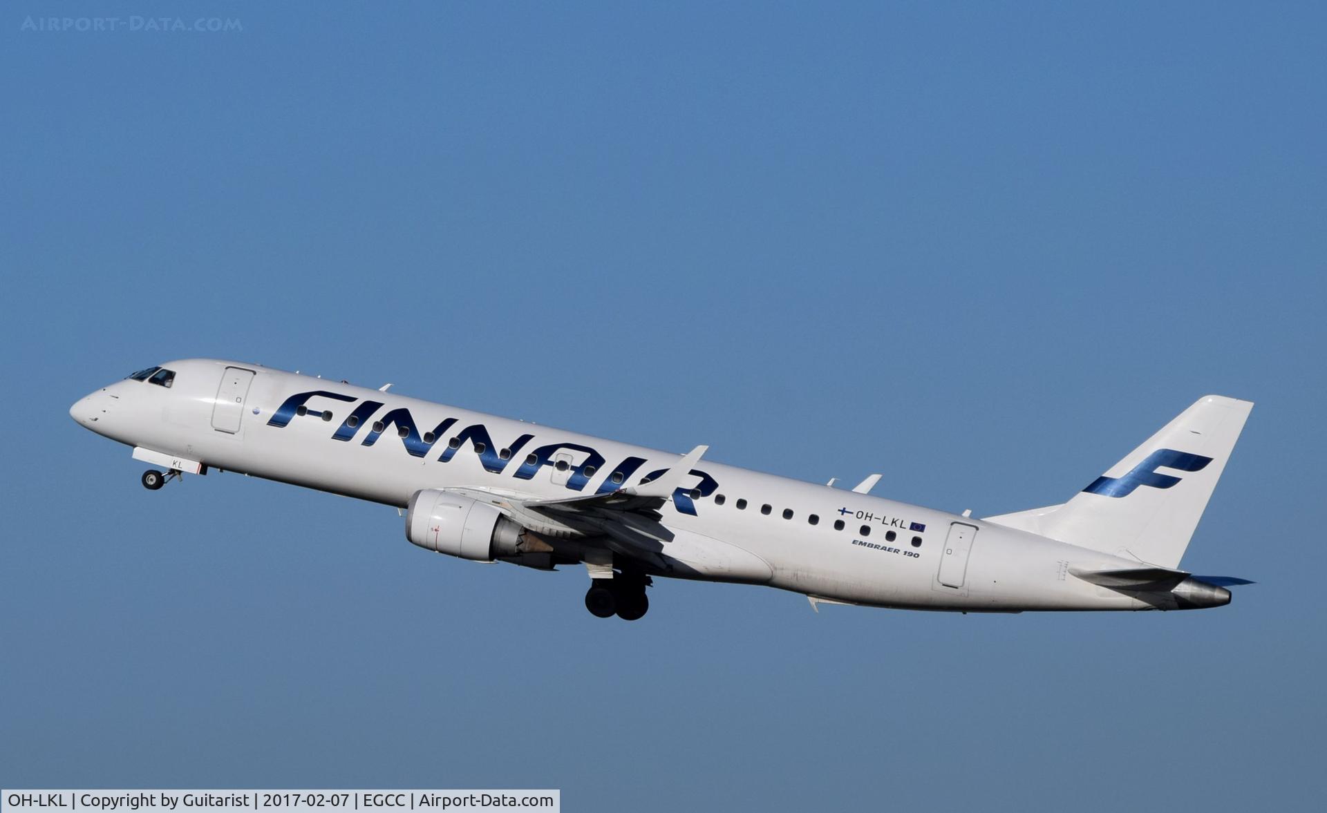 OH-LKL, 2007 Embraer 190LR (ERJ-190-100LR) C/N 19000153, At Manchester