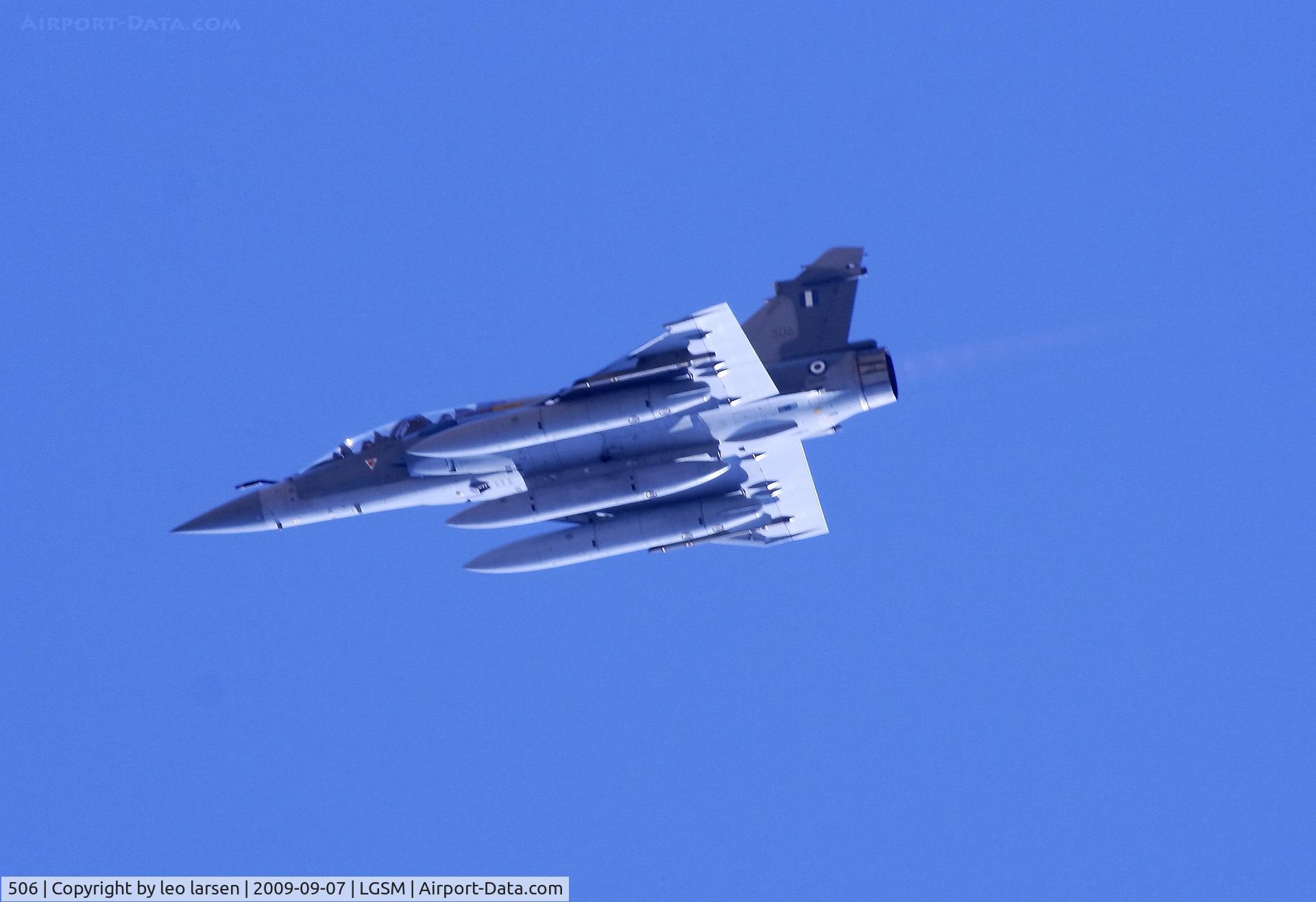 506, Dassault Mirage 2000-5BG C/N Not found 506, Samos 7.9.2009