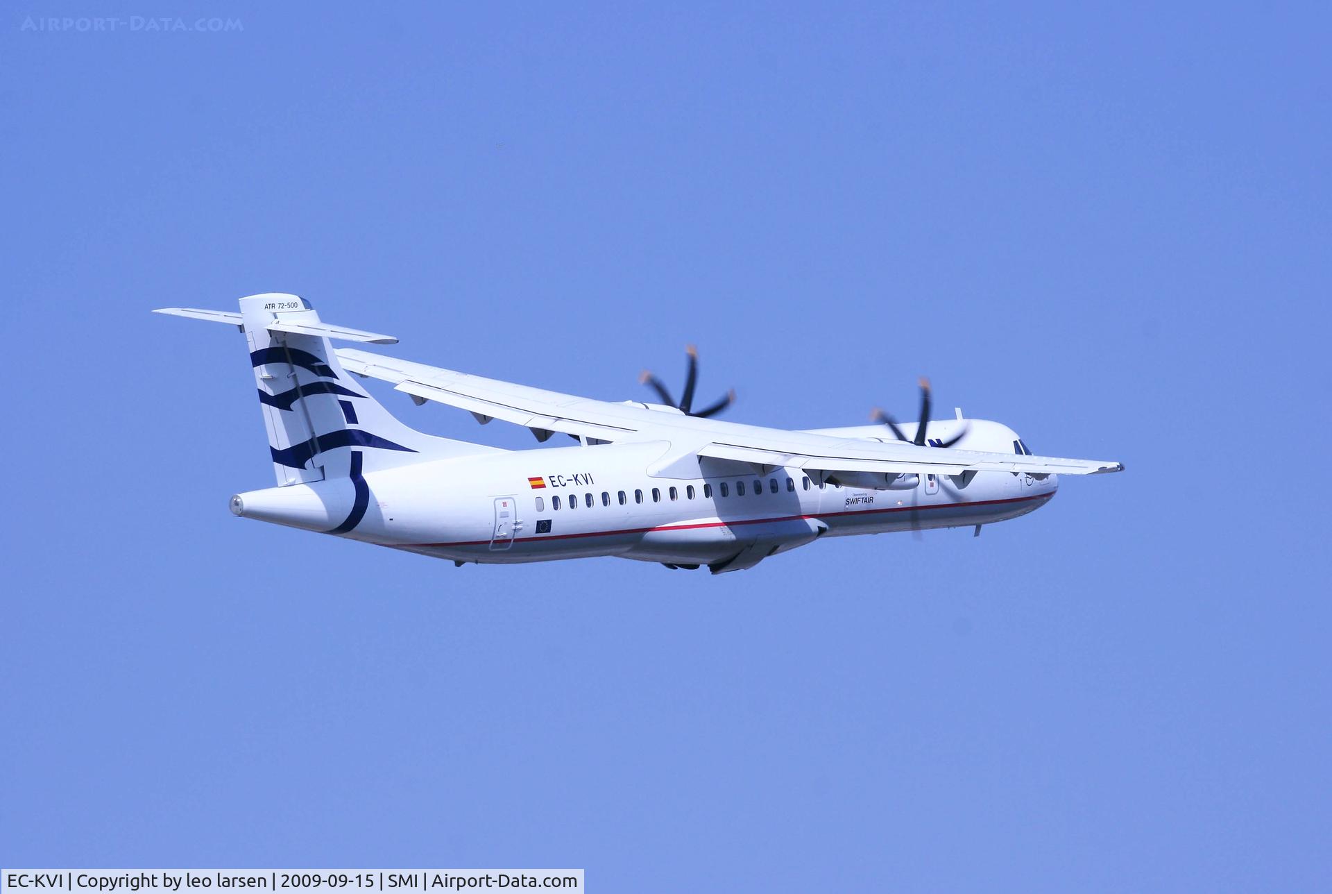 EC-KVI, 2008 ATR 72-212A C/N 824, Samos 15.9.2009